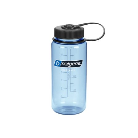 Nalgene Wide Mouth Bottle 0,4L Tritan flasks Blue OneSize