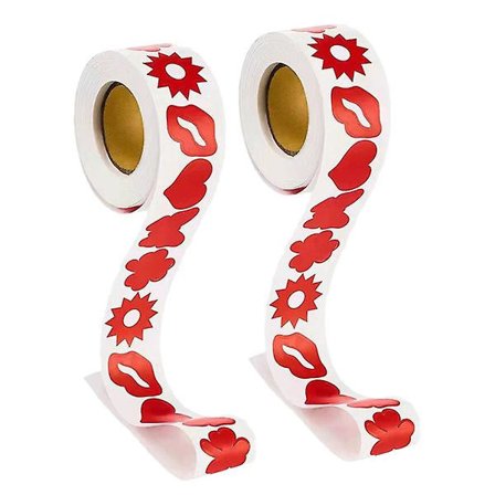 2 ruller solmærker selvklæbende solbadning kropsmærker til solbadning