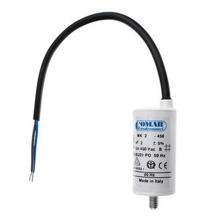 EBM Pabst 4610114 Motorkondensator för fläkt och aggregat 6 μF, Ventilation