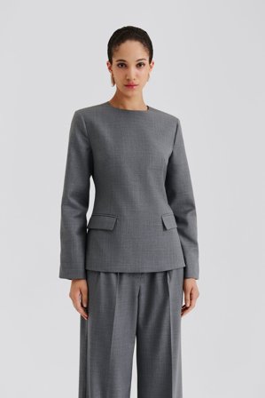 Malina - Athina blouse - 36 - Grey