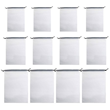 12-osainen vaatteiden matkatavaroiden säilytyspussi matkatavaroiden vaatteiden luokittelupakkaus nyöri pussi märkä pussi (40X30CM, kuten kuvassa näkyy