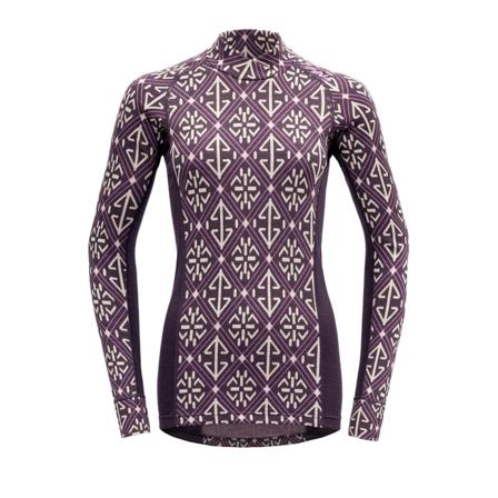 Devold Liadalsnipa Woman Shirt Women base layer tops Purple S