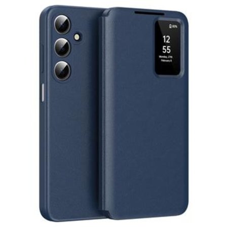 Samsung Galaxy A17 Smart Clear View Flip Skal med kortplats...