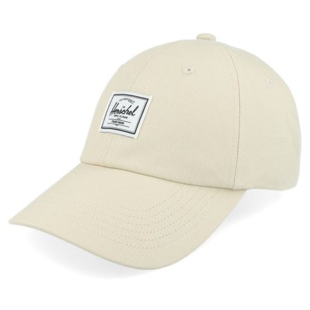 Herschel - Beige unconstructed Keps - Sylas Cap Classic Moonbeam Dad Cap @ Hatstore