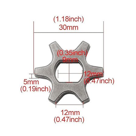 Kjede-tannhjul for motorsag, erstatningsdrivtannhjul, kraftverktøy
