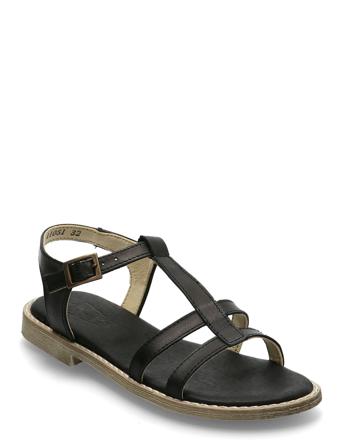 Hand Made Open Sandal Black Arauto RAP
