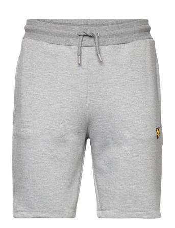 Fly Fleece Shorts Shorts Sweat Shorts Grå Lyle & Scott Sport*Betinget Tilbud