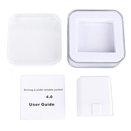 for ELM327 OBD2 Bluetooth 4.0 Skanner Høy Nøyaktighet Plug and Play Bilkodeleser for De Fleste Telefoner