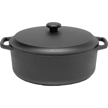 Skeppshult Gryta rund 5,5 liter Med Järnlock | Matlagning > Kokkärl & Stekpannor > Grytor | Bagaren och Kocken