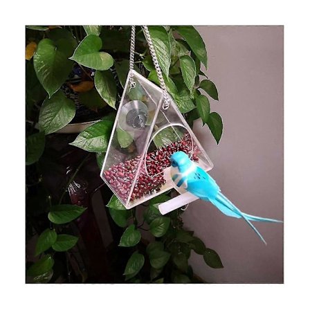 Trådlös Utomhuskamera, Fågelholk med 720p Kamera Nattversion Wifi Kamera, Svart