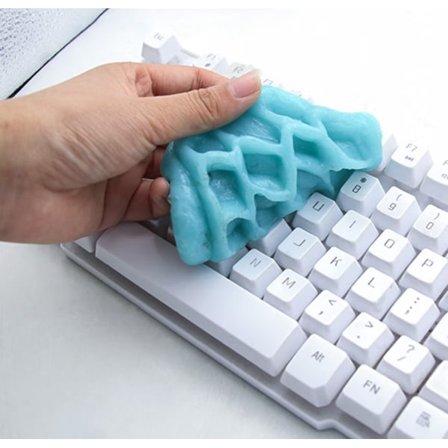 Joustava kumiautojen puhdistaja 2 osainen näppäimistön puhdistaja