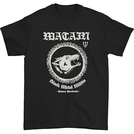 Watain Black Metal Militia T-shirt kläder