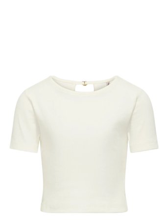 Kogrene Life S/S Open Back Top Jrs White Kids Only