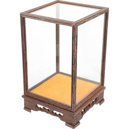 Hjemmevisning boks samleobjekt visningsboks glass håndverk holder figur holder