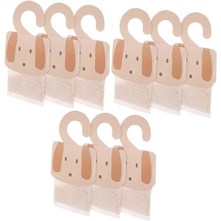 9 stk. Luft Multi-Purpose Røgelse Bil Lufter Skuffe Duftposer Duft med til Hjem Sachet Deodorant Tøj Bøjle Frisk Gul Varig Garderobe