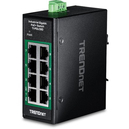 TRENDnet 8-Port Industrial Gigabit