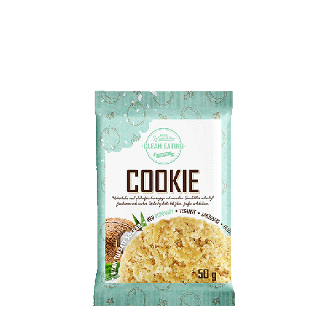Clean Eating Cookie Kokosnøtt, 50 g