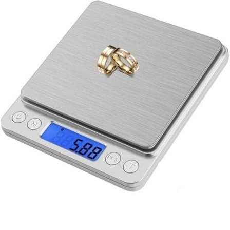 Profesjonell smykkevekt, 0,01g-500g