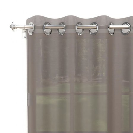 Ögla för gardin 135x250 cm ALIX moka, av Soleil d'ocre