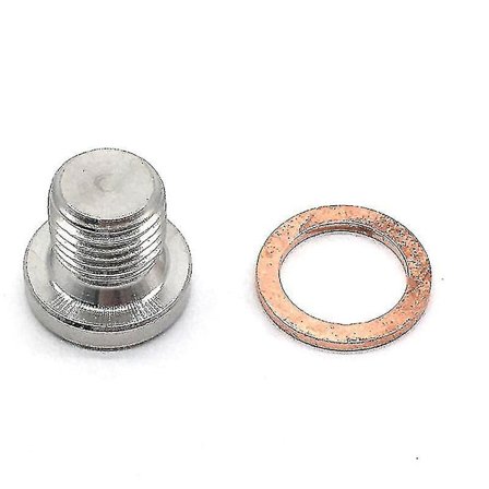 M12 X 1.25mm Happihappianturi Lambda-anturi Pakoputken Sokea Tulppa Kansi Bang Moottoripyörälle Ja Autolle