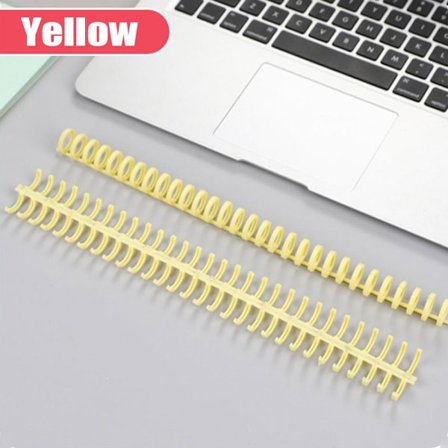 10 kpl muistikirjan sidontapidike irtolehtirengas 10 kpl KELTAINEN 10 KPL