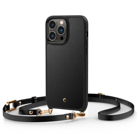 Spigen Iphone 14 Pro Magsafe Halsbandsskal Cyrill Charm - Svart