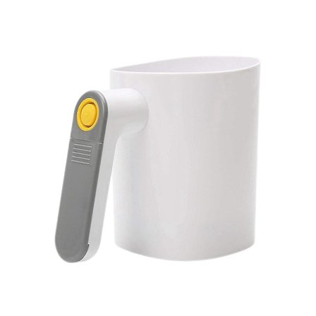 Håndholdt Elektrisk Melsikt Melis Pulver Rustfritt Stål Melsil Koppformet Sifter Kit