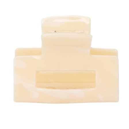 Hårklipp i akryl, enkel, elegant og trendy - stylingverktøy for kvinner og jenter - Beige