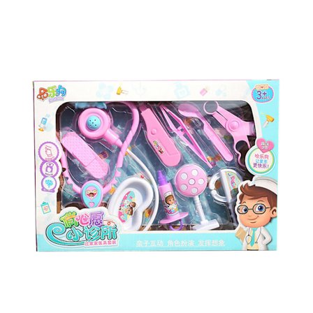 1 Sæt Sygeplejerske Taske Legetøj Simulation Børn Gave Plastik Doktor Børn Lad Som Om Læge Kit til Cosplay