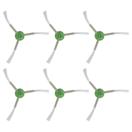 6 stk. udskiftningssidebørster til Roomba I7 E5 E6 støvsuger reservedele