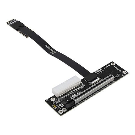 ADT-Link PCIe 5.0 M.2 NVMe - PCIE x16 eGPU-sovitin 25cm