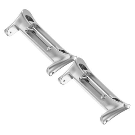 1 par klokkearmbånd adapter stroppkobling for klokke 4 rustfri spennelås