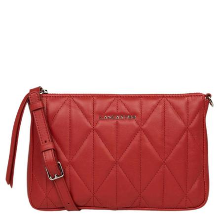 Lancaster Parisian Crusader Crossboy Tas Quil , Rood , Dames , Maat: ONE Size Handtassen