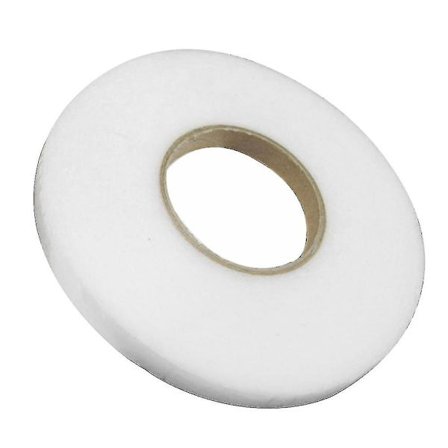 1 rull dobbeltsidig sømtape håndverk vev sting hekseri ingen sy diy strykejern på klut