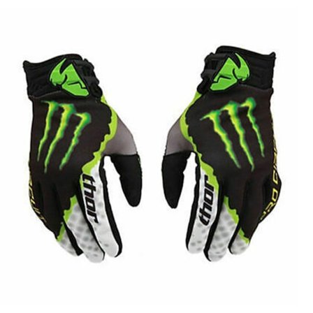 D Monster Energy Handskar, Monster Motorcykelhandskar, Nya Offroad Motorcykel Åkcykel Mountainbike Handskar, Fitness