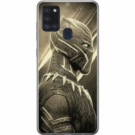 Samsung Galaxy A21s Skal / Mobilskal - Wakanda Forever : Black