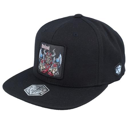 Critiql Hit - Svart snapback Caps - Undead Box Patch Black Snapback @ Hatstore
