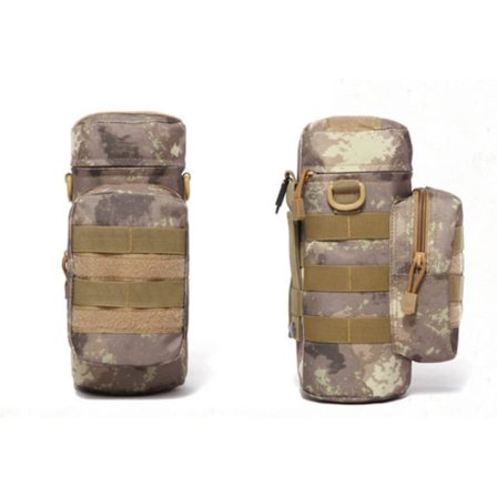 Pouch for Vannflaske, Utendørs Camping, Taktisk Utstyr, Kjel, Midje- og Skulderveske