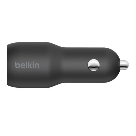 Belkin BoostCharge Dual Charger bilstrømadapter - USB - 24 watt