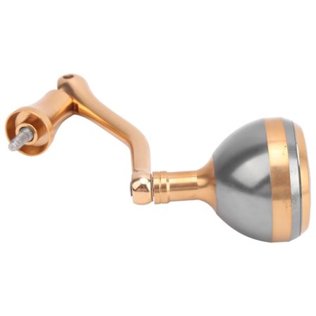 Handtagskonvertering Fiskerulle Handtag Grepp Aluminiumlegering Skruv In för Spinnrulle (L)