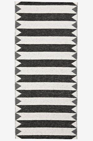 Horredsmattan - Peak muovimatto 70 x 200 cm - Musta - Muovimatot - 70X200 - - Homeroom