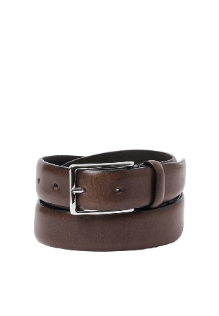 Saddler Flen läderbälte Skärp Herr Brun 085
