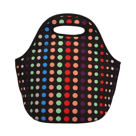 Neopren Madpakke Taske Isoleret Vandafvisende Madkasse til Kvinder Voksne Børn