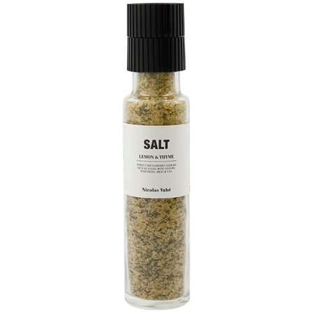 Nicolas Vahé Salt, Lemon & Thyme 320 g, Helse & Madvarer, Krydderier, Salt