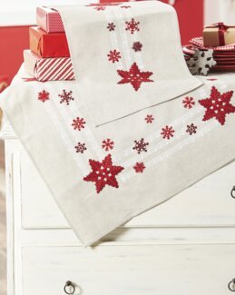 Duk Snøfnugg med eller uten garn - Med garn - Duftin