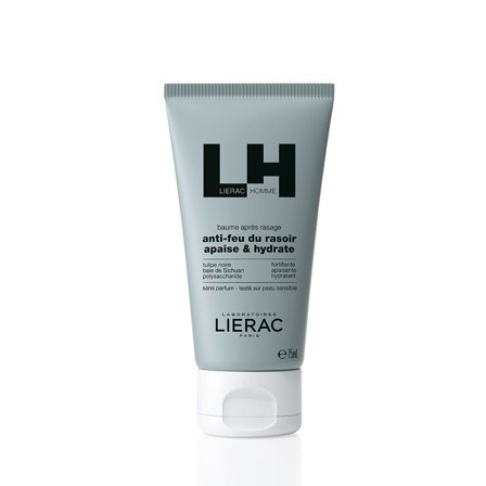 Lierac Homme Baume Après Rasage Anti-Feu du Rasoir 75ml - Balsamo Dopobarba