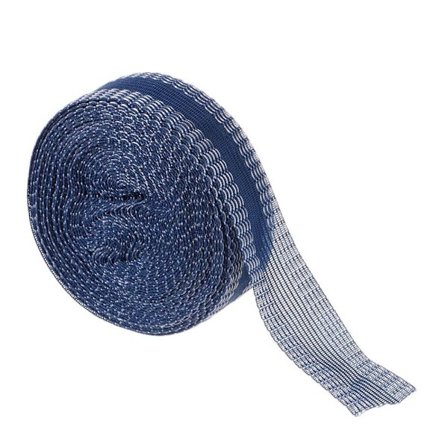 10 Stk Rullet Bukser Patch Bukser Paste Edge Tape BLÅ