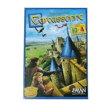 Carcassonne Talviversio Lautapeli 2-5 Pelaajalle Perheelle/Juhliin/Lahjaksi Paras Lahja Hauska Laattojen Asettelupeli Lautapeli (YJD)