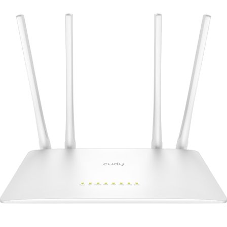 Cudy Wi-Fi Router WR1200 AC1200 Vit