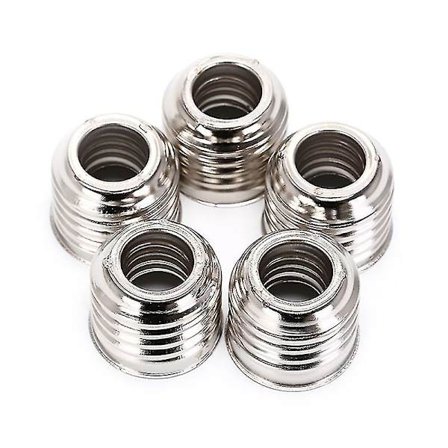 5x E27 til E14 Lampeholder Konverterfatning Lyspære Lampeholder Adapterstik